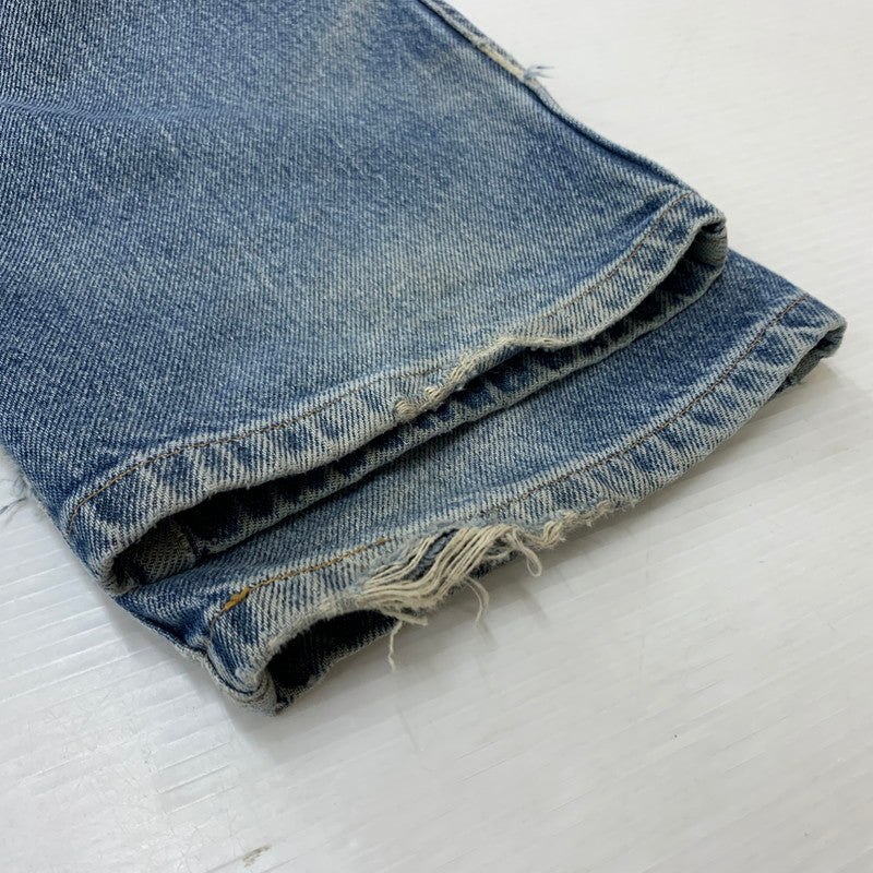 【現状渡し品】【メンズ】 Levi's リーバイス 505 DENIM PANTS デニムパンツ ボトムス ジーンズ ボタン裏 刻印977 156-260321-ko-14-tei サイズ：34 カラー：インディゴ 万代Net店