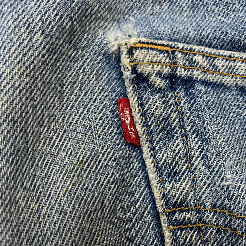 【現状渡し品】【メンズ】 Levi's リーバイス 505 DENIM PANTS デニムパンツ ボトムス ジーンズ ボタン裏 刻印977 156-260321-ko-14-tei サイズ：34 カラー：インディゴ 万代Net店