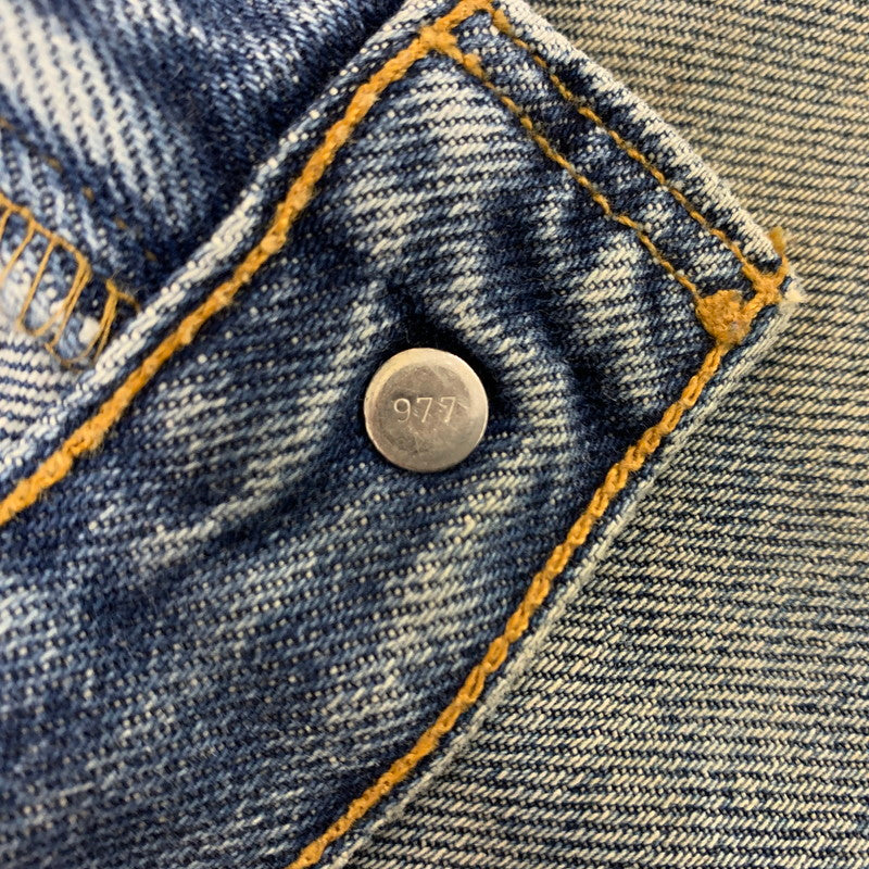 【現状渡し品】【メンズ】 Levi's リーバイス 505 DENIM PANTS デニムパンツ ボトムス ジーンズ ボタン裏 刻印977 156-260321-ko-14-tei サイズ：34 カラー：インディゴ 万代Net店