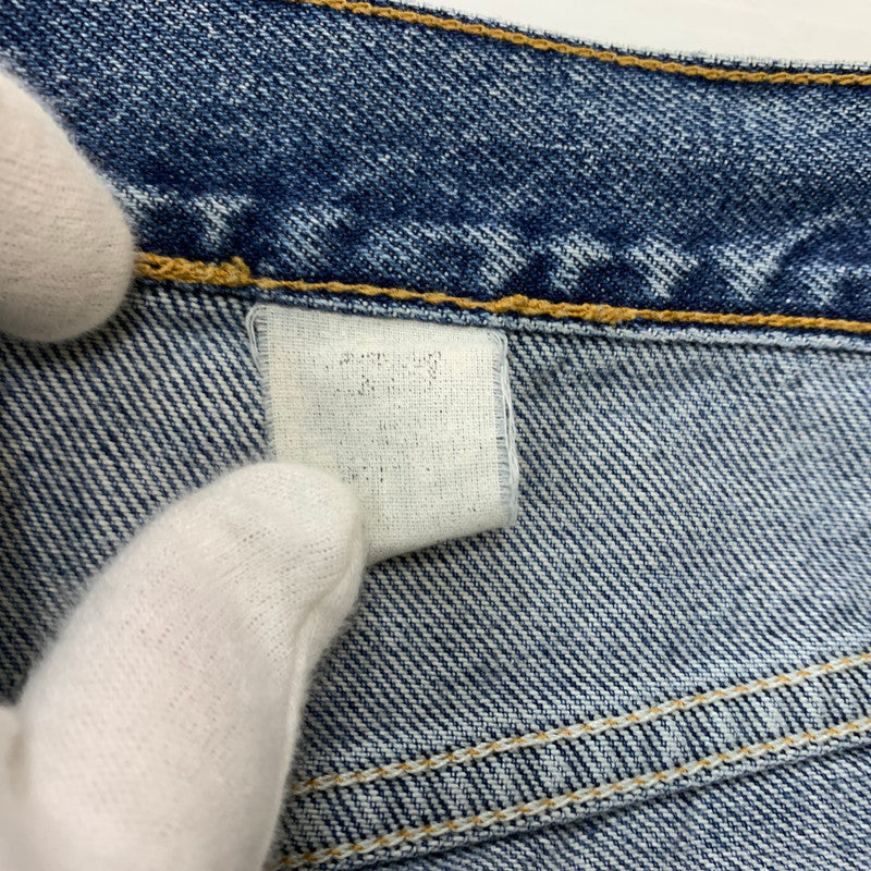 【現状渡し品】【メンズ】 Levi's リーバイス 505 DENIM PANTS デニムパンツ ボトムス ジーンズ ボタン裏 刻印977 156-260321-ko-14-tei サイズ：34 カラー：インディゴ 万代Net店