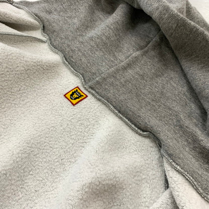 【中古品】【メンズ】 HUMANMADE ヒューマンメイド SWEAT ZIP UP HOODIE スウェット ジップ アップ フーディ トップス フルジップパーカー 142-260316-ko-16-tei サイズ：L カラー：グレー 万代Net店