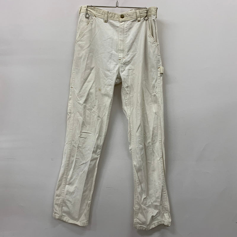 【現状渡し品】【メンズ】 Carter's カーターズ PAINTER PANTS MADE IN USA ペインターパンツ ボトムス USA製 42TALON 列車タグ 156-260321-ko-07-tei サイズ：34 カラー：ホワイト 万代Net店