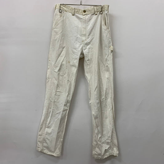 【現状渡し品】【メンズ】 Carter's カーターズ PAINTER PANTS MADE IN USA ペインターパンツ ボトムス USA製 42TALON 列車タグ 156-260321-ko-07-tei サイズ：34 カラー：ホワイト 万代Net店