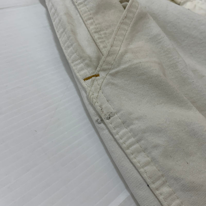 【現状渡し品】【メンズ】 Carter's カーターズ PAINTER PANTS MADE IN USA ペインターパンツ ボトムス USA製 42TALON 列車タグ 156-260321-ko-07-tei サイズ：34 カラー：ホワイト 万代Net店