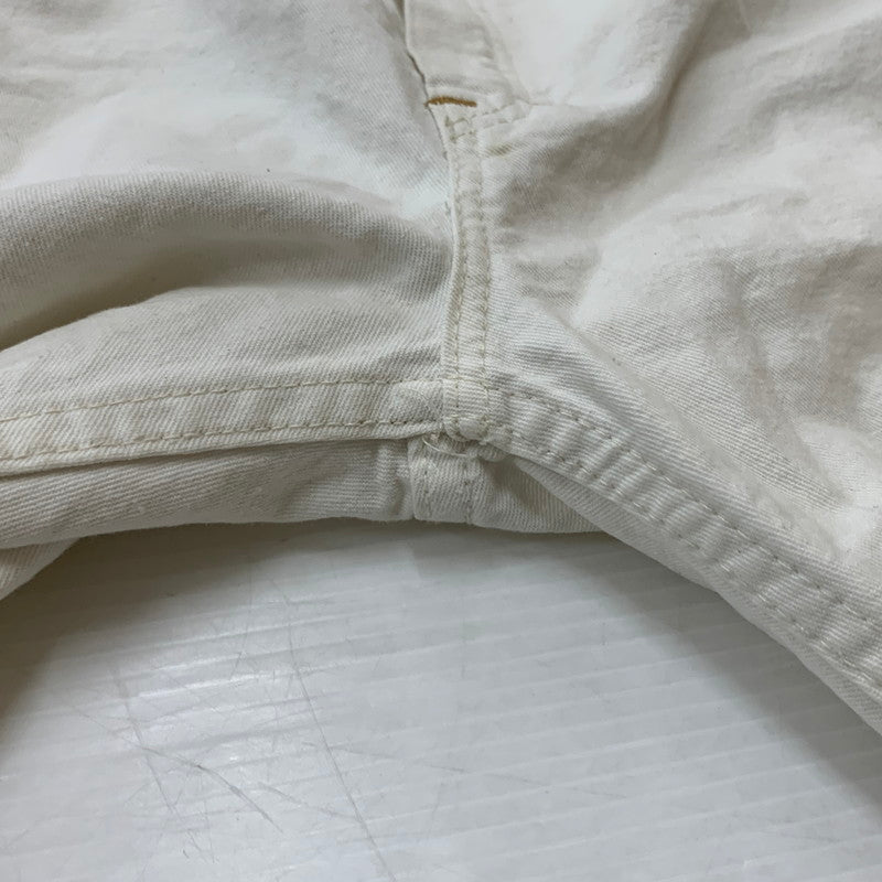 【現状渡し品】【メンズ】 Carter's カーターズ PAINTER PANTS MADE IN USA ペインターパンツ ボトムス USA製 42TALON 列車タグ 156-260321-ko-07-tei サイズ：34 カラー：ホワイト 万代Net店