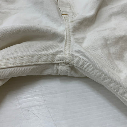 【現状渡し品】【メンズ】 Carter's カーターズ PAINTER PANTS MADE IN USA ペインターパンツ ボトムス USA製 42TALON 列車タグ 156-260321-ko-07-tei サイズ：34 カラー：ホワイト 万代Net店