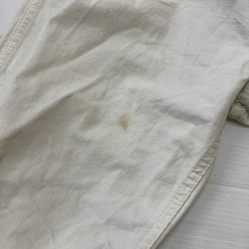 【現状渡し品】【メンズ】 Carter's カーターズ PAINTER PANTS MADE IN USA ペインターパンツ ボトムス USA製 42TALON 列車タグ 156-260321-ko-07-tei サイズ：34 カラー：ホワイト 万代Net店