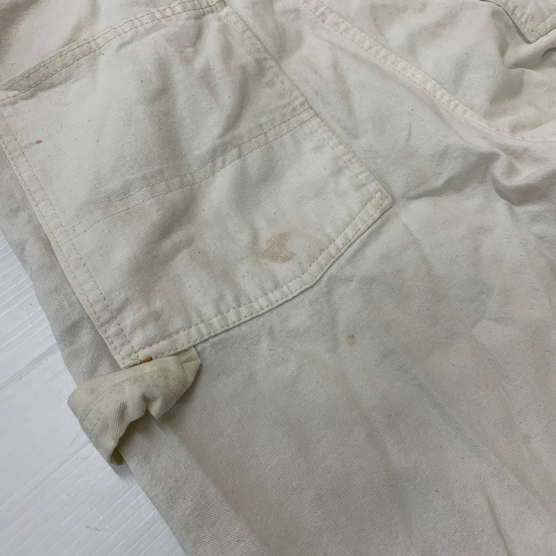 【現状渡し品】【メンズ】 Carter's カーターズ PAINTER PANTS MADE IN USA ペインターパンツ ボトムス USA製 42TALON 列車タグ 156-260321-ko-07-tei サイズ：34 カラー：ホワイト 万代Net店