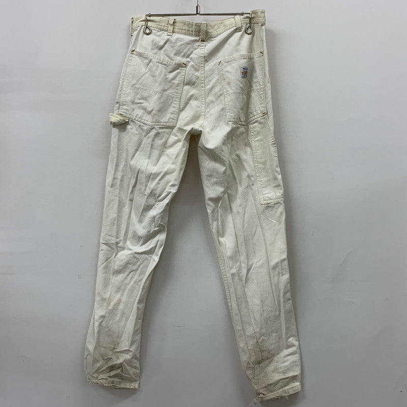 【現状渡し品】【メンズ】 Carter's カーターズ PAINTER PANTS MADE IN USA ペインターパンツ ボトムス USA製 42TALON 列車タグ 156-260321-ko-07-tei サイズ：34 カラー：ホワイト 万代Net店