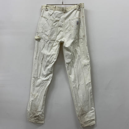 【現状渡し品】【メンズ】 Carter's カーターズ PAINTER PANTS MADE IN USA ペインターパンツ ボトムス USA製 42TALON 列車タグ 156-260321-ko-07-tei サイズ：34 カラー：ホワイト 万代Net店