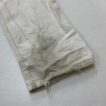 【現状渡し品】【メンズ】 Carter's カーターズ PAINTER PANTS MADE IN USA ペインターパンツ ボトムス USA製 42TALON 列車タグ 156-260321-ko-07-tei サイズ：34 カラー：ホワイト 万代Net店
