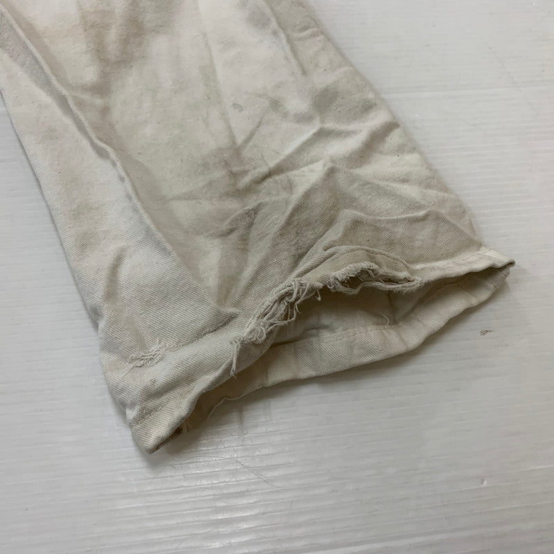 【現状渡し品】【メンズ】 Carter's カーターズ PAINTER PANTS MADE IN USA ペインターパンツ ボトムス USA製 42TALON 列車タグ 156-260321-ko-07-tei サイズ：34 カラー：ホワイト 万代Net店