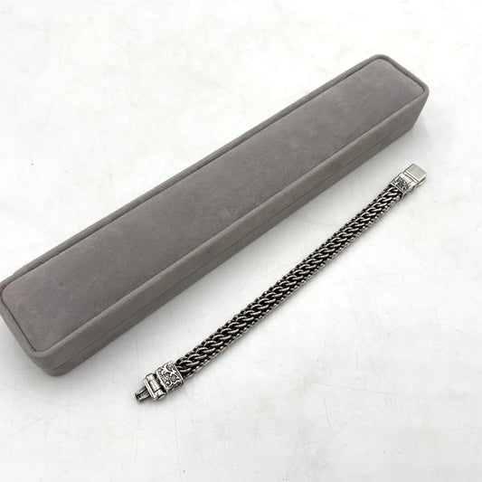 【中古品】【メンズ】 UNKNOWN MEXICAN BRACELET SV925 メキシカン ブレスレット アクセサリー シルバー925 192-260404-ko-07-tei カラー：シルバー 万代Net店