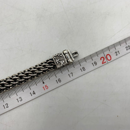 【中古品】【メンズ】 UNKNOWN MEXICAN BRACELET SV925 メキシカン ブレスレット アクセサリー シルバー925 192-260404-ko-07-tei カラー：シルバー 万代Net店