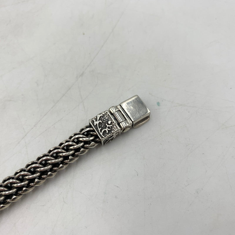 【中古品】【メンズ】 UNKNOWN MEXICAN BRACELET SV925 メキシカン ブレスレット アクセサリー シルバー925 192-260404-ko-07-tei カラー：シルバー 万代Net店