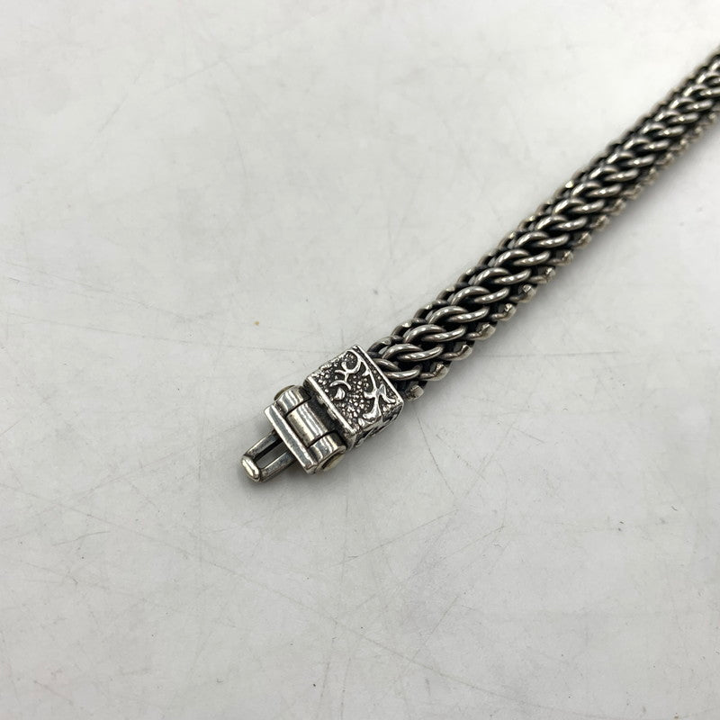 【中古品】【メンズ】 UNKNOWN MEXICAN BRACELET SV925 メキシカン ブレスレット アクセサリー シルバー925 192-260404-ko-07-tei カラー：シルバー 万代Net店
