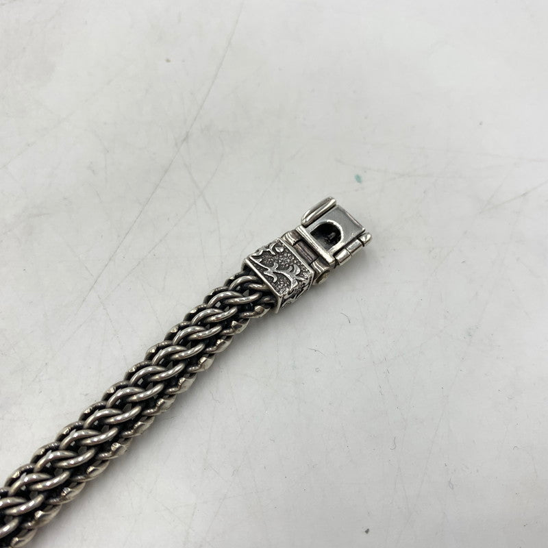【中古品】【メンズ】 UNKNOWN MEXICAN BRACELET SV925 メキシカン ブレスレット アクセサリー シルバー925 192-260404-ko-07-tei カラー：シルバー 万代Net店
