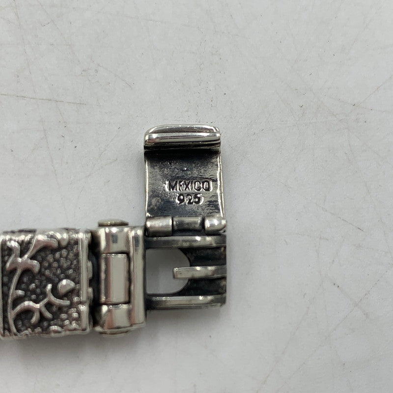 【中古品】【メンズ】 UNKNOWN MEXICAN BRACELET SV925 メキシカン ブレスレット アクセサリー シルバー925 192-260404-ko-07-tei カラー：シルバー 万代Net店