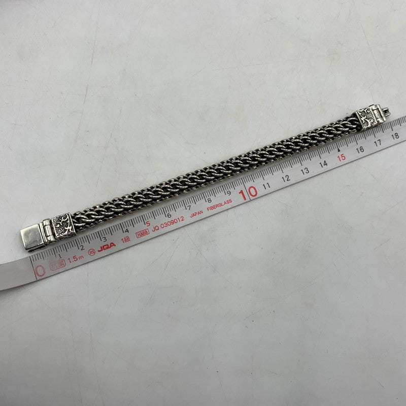 【中古品】【メンズ】 UNKNOWN MEXICAN BRACELET SV925 メキシカン ブレスレット アクセサリー シルバー925 192-260404-ko-07-tei カラー：シルバー 万代Net店