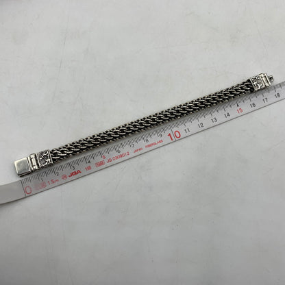 【中古品】【メンズ】 UNKNOWN MEXICAN BRACELET SV925 メキシカン ブレスレット アクセサリー シルバー925 192-260404-ko-07-tei カラー：シルバー 万代Net店