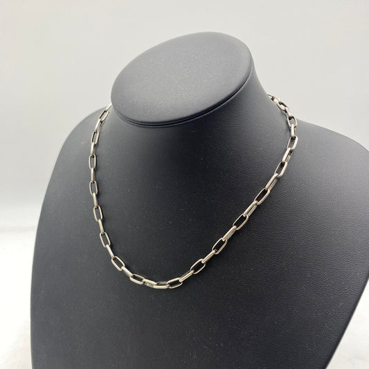 【中古品】【メンズ】 NAVAJO APOLO ナバホ アポロ CHAIN NECKRACE チェーン ネックレス アクセサリー ネイティブジュエリー 191-260406-ks-13-tei サイズ：全長45cm カラー：シルバー 万代Net店