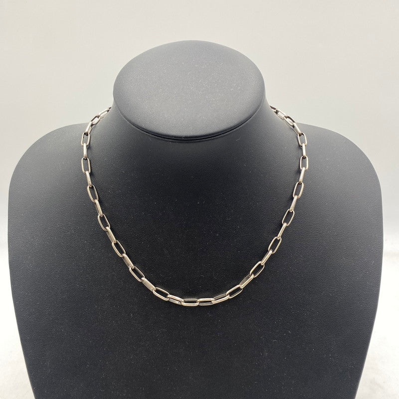 【中古品】【メンズ】 NAVAJO APOLO ナバホ アポロ CHAIN NECKRACE チェーン ネックレス アクセサリー ネイティブジュエリー 191-260406-ks-13-tei サイズ：全長45cm カラー：シルバー 万代Net店