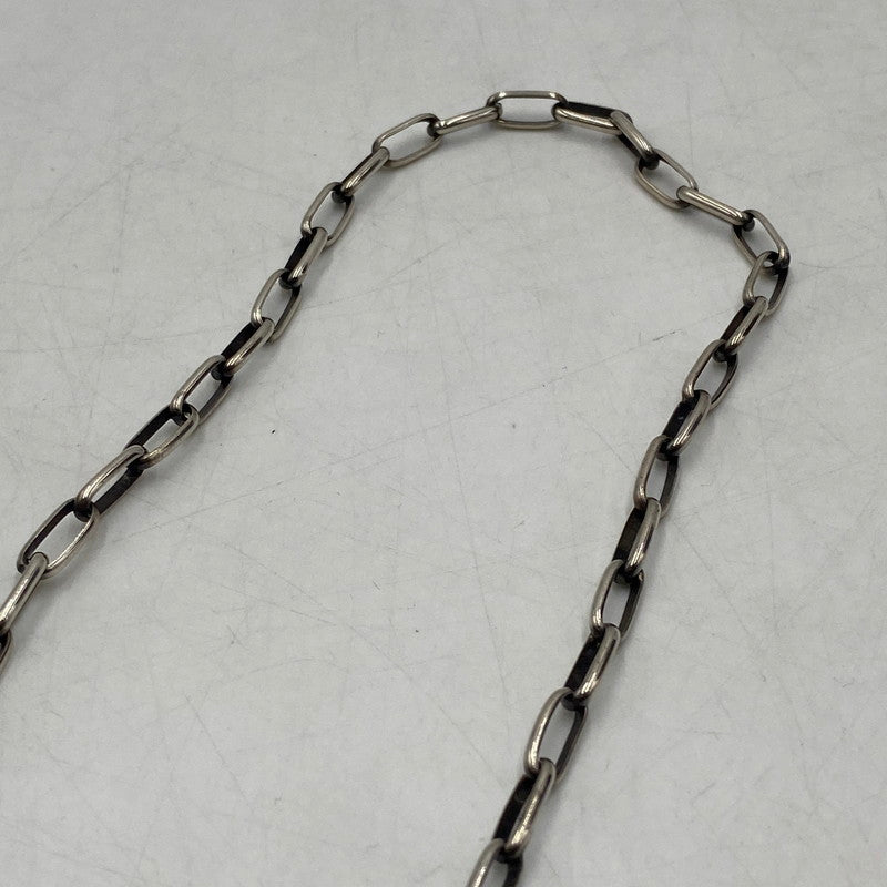 【中古品】【メンズ】 NAVAJO APOLO ナバホ アポロ CHAIN NECKRACE チェーン ネックレス アクセサリー ネイティブジュエリー 191-260406-ks-13-tei サイズ：全長45cm カラー：シルバー 万代Net店