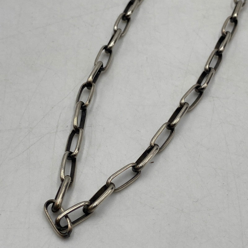 【中古品】【メンズ】 NAVAJO APOLO ナバホ アポロ CHAIN NECKRACE チェーン ネックレス アクセサリー ネイティブジュエリー 191-260406-ks-13-tei サイズ：全長45cm カラー：シルバー 万代Net店