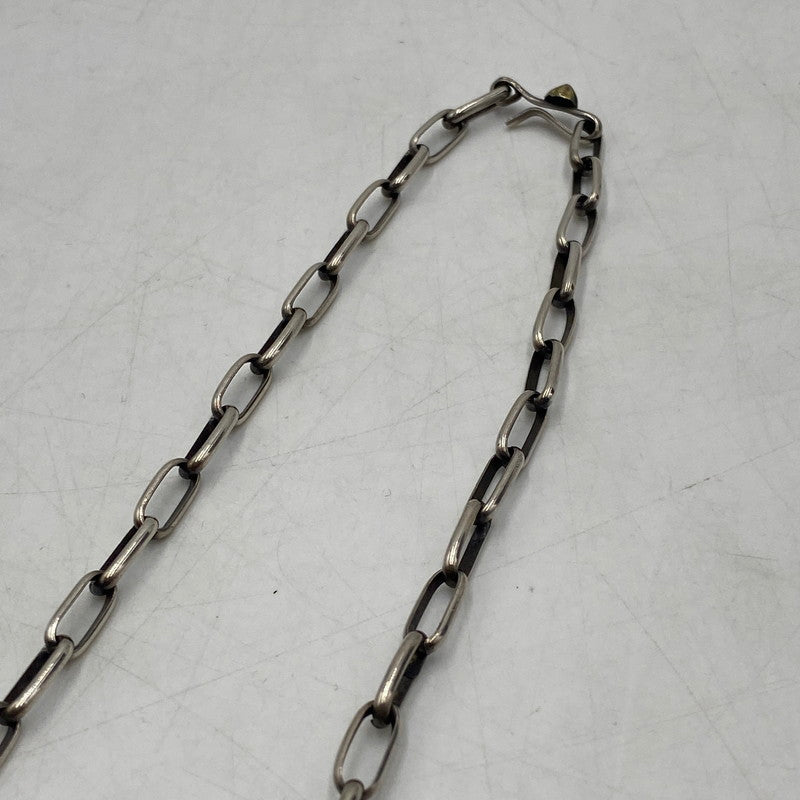 【中古品】【メンズ】 NAVAJO APOLO ナバホ アポロ CHAIN NECKRACE チェーン ネックレス アクセサリー ネイティブジュエリー 191-260406-ks-13-tei サイズ：全長45cm カラー：シルバー 万代Net店