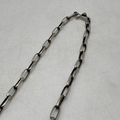 【中古品】【メンズ】 NAVAJO APOLO ナバホ アポロ CHAIN NECKRACE チェーン ネックレス アクセサリー ネイティブジュエリー 191-260406-ks-13-tei サイズ：全長45cm カラー：シルバー 万代Net店