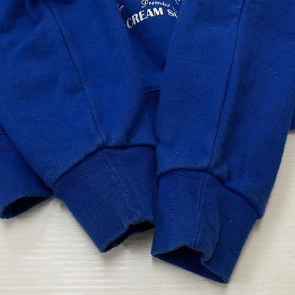 【中古品】【メンズ】 CREAM SODA クリームソーダ TEMMYE PRINT SWEAT SHIRT ティミー プリント スウェットシャツ 長袖 トップス トレーナー 145-260317-yo-04-tei サイズ：M カラー：ブルー 万代Net店