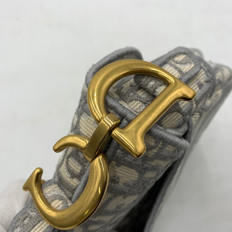 【中古品】【レディース】 サドル オブリーク ワンショルダー バッグ カバン ショルダーバッグ 180-260404-ko-05-tei カラー：グレー 万代Net店