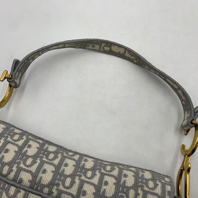 【中古品】【レディース】 サドル オブリーク ワンショルダー バッグ カバン ショルダーバッグ 180-260404-ko-05-tei カラー：グレー 万代Net店