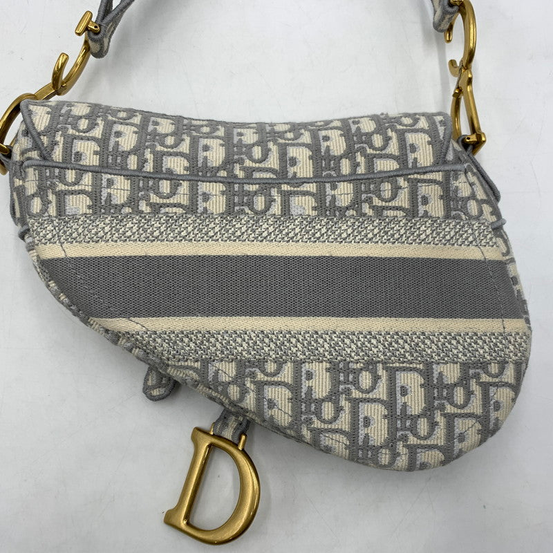 【中古品】【レディース】 サドル オブリーク ワンショルダー バッグ カバン ショルダーバッグ 180-260404-ko-05-tei カラー：グレー 万代Net店