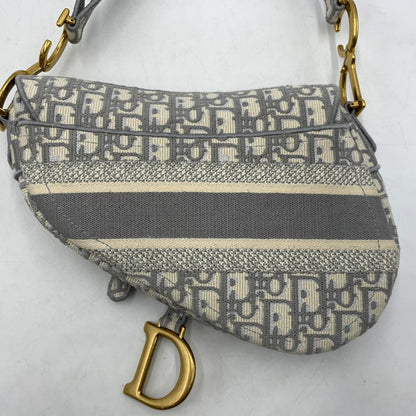 【中古品】【レディース】 サドル オブリーク ワンショルダー バッグ カバン ショルダーバッグ 180-260404-ko-05-tei カラー：グレー 万代Net店