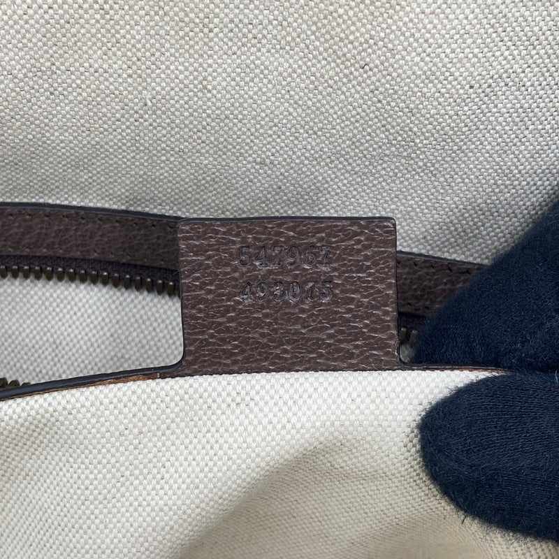 【中古品】【メンズ】 GUCCI グッチ 547967 オフィディア GG ミディアム バックパック カバン リュック 180-260316-ks-17-tei カラー：ベージュ/ダークブラウン 万代Net店