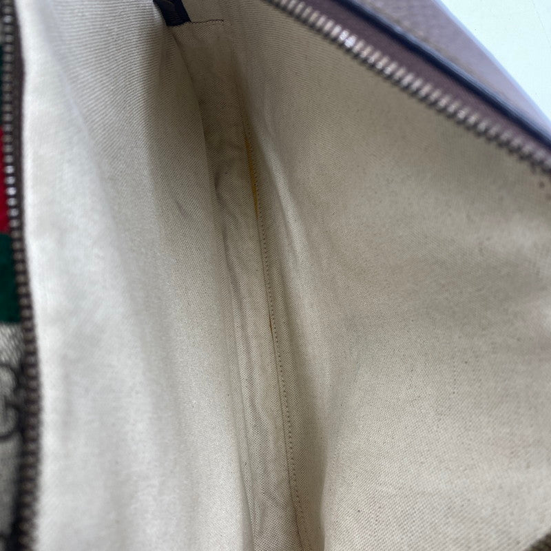 【中古品】【メンズ】 GUCCI グッチ 547967 オフィディア GG ミディアム バックパック カバン リュック 180-260316-ks-17-tei カラー：ベージュ/ダークブラウン 万代Net店