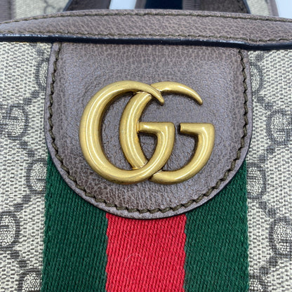 【中古品】【メンズ】 GUCCI グッチ 547967 オフィディア GG ミディアム バックパック カバン リュック 180-260316-ks-17-tei カラー：ベージュ/ダークブラウン 万代Net店