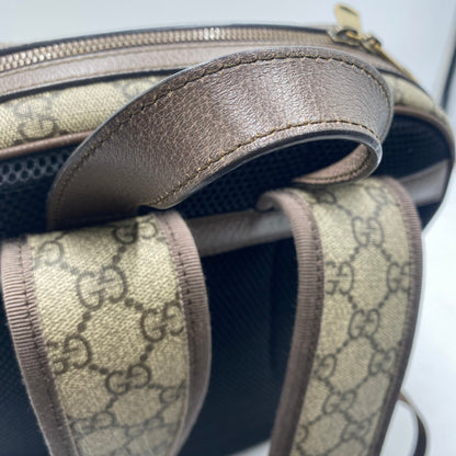 【中古品】【メンズ】 GUCCI グッチ 547967 オフィディア GG ミディアム バックパック カバン リュック 180-260316-ks-17-tei カラー：ベージュ/ダークブラウン 万代Net店