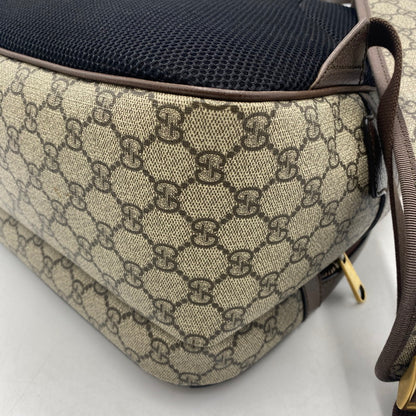 【中古品】【メンズ】 GUCCI グッチ 547967 オフィディア GG ミディアム バックパック カバン リュック 180-260316-ks-17-tei カラー：ベージュ/ダークブラウン 万代Net店