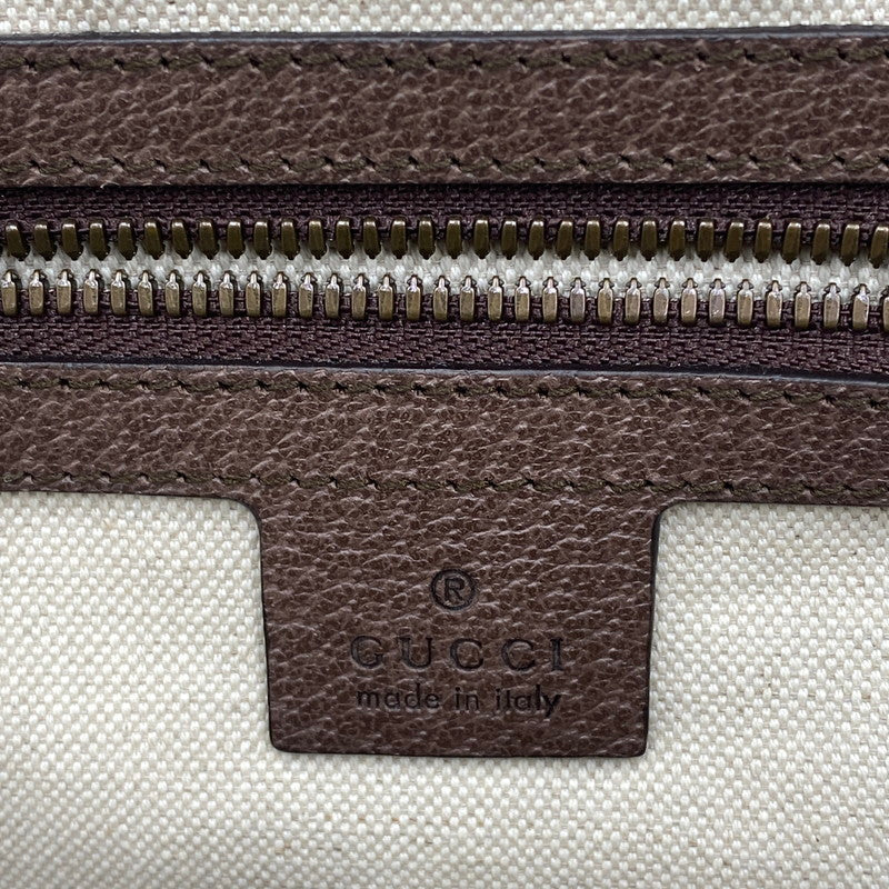 【中古品】【メンズ】 GUCCI グッチ 547967 オフィディア GG ミディアム バックパック カバン リュック 180-260316-ks-17-tei カラー：ベージュ/ダークブラウン 万代Net店