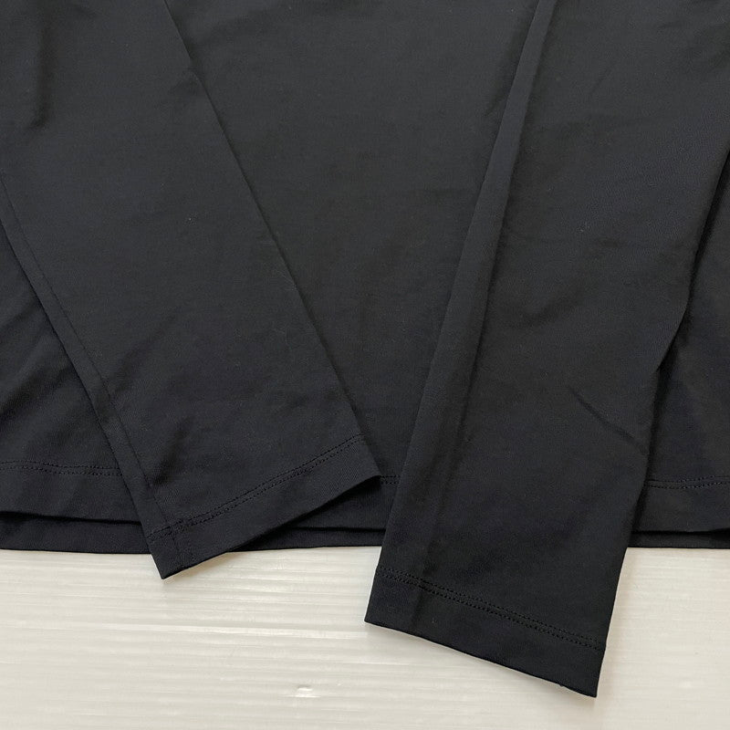 【中古品】【メンズ】 アクネストゥディオズ 19AW EVIAS COTTON-JERSEY HALF-ZIP SHIRT FN-MN-TSHI000070 コットン ジャージ ハーフジップ シャツ 長袖 トップス 141-260318-yo-10-fuzh サイズ：S カラー：ブラック 万代Net店