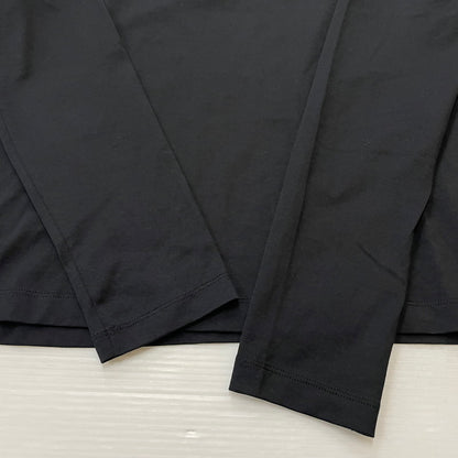 【中古品】【メンズ】 アクネストゥディオズ 19AW EVIAS COTTON-JERSEY HALF-ZIP SHIRT FN-MN-TSHI000070 コットン ジャージ ハーフジップ シャツ 長袖 トップス 141-260318-yo-10-fuzh サイズ：S カラー：ブラック 万代Net店
