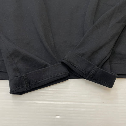 【中古品】【メンズ】 アクネストゥディオズ 19AW EVIAS COTTON-JERSEY HALF-ZIP SHIRT FN-MN-TSHI000070 コットン ジャージ ハーフジップ シャツ 長袖 トップス 141-260318-yo-10-fuzh サイズ：S カラー：ブラック 万代Net店
