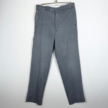 【中古品】【メンズ】 SEARS シアーズ 70’s VINTAGE HOUNDSTOOTH PATTERN SLACKS 70年代 ヴィンテージ 千鳥格子柄 スラックス ボトムス 156-260801-sa-16-tei サイズ：30 カラー：グレー 万代Net店
