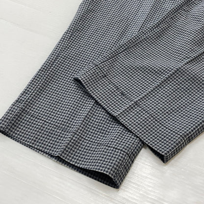 【中古品】【メンズ】 SEARS シアーズ 70’s VINTAGE HOUNDSTOOTH PATTERN SLACKS 70年代 ヴィンテージ 千鳥格子柄 スラックス ボトムス 156-260801-sa-16-tei サイズ：30 カラー：グレー 万代Net店