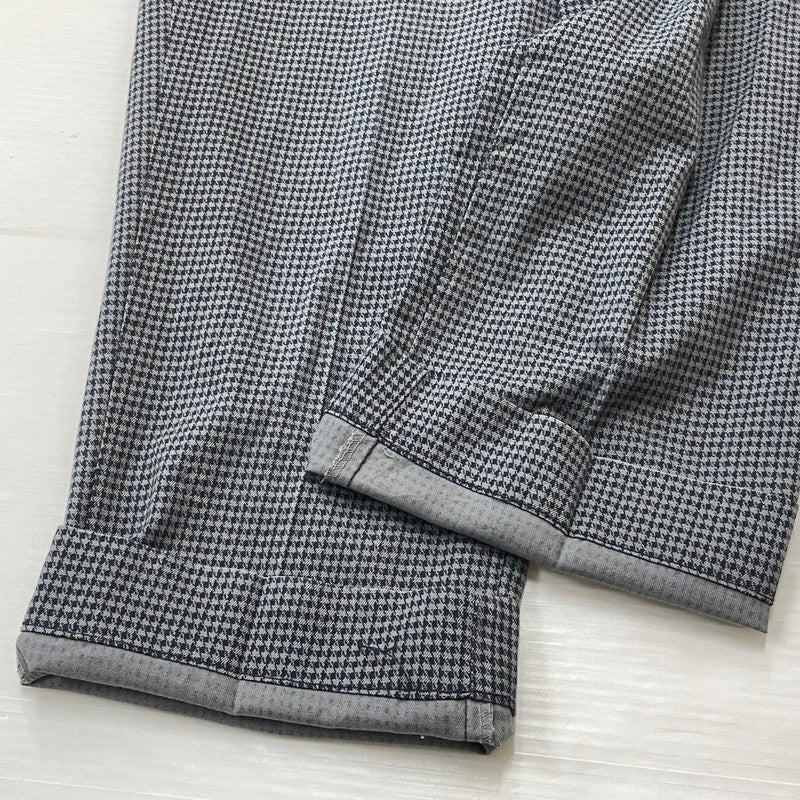 【中古品】【メンズ】 SEARS シアーズ 70’s VINTAGE HOUNDSTOOTH PATTERN SLACKS 70年代 ヴィンテージ 千鳥格子柄 スラックス ボトムス 156-260801-sa-16-tei サイズ：30 カラー：グレー 万代Net店