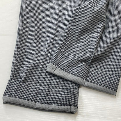 【中古品】【メンズ】 SEARS シアーズ 70’s VINTAGE HOUNDSTOOTH PATTERN SLACKS 70年代 ヴィンテージ 千鳥格子柄 スラックス ボトムス 156-260801-sa-16-tei サイズ：30 カラー：グレー 万代Net店