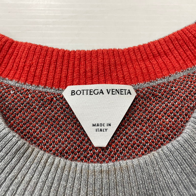 【中古品】【メンズ】 BOTTEGAVENETA ボッテガヴェネタ ZIG-ZAG JACQUARD KNITTED T-SHIRT 785444 V3Y20 ジグザグ ジャガード ニット Tシャツ 半袖 トップス 141-260318-yo-06-tei サイズ：M カラー：3カラー 万代Net店