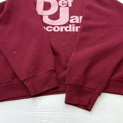 【中古品】【メンズ】 FRUIT O THE LOOM フルーツオブザルーム 90's DEF JAM RECORDS 90年代 デフ・ジャムレコーディングス スウェット 長袖 トップス トレーナー 145-260318-yo-04-tei サイズ：XXXL カラー：レッド 万代Net店